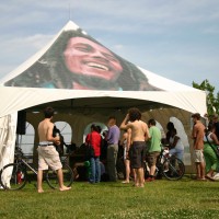 Bob Marley tent people web